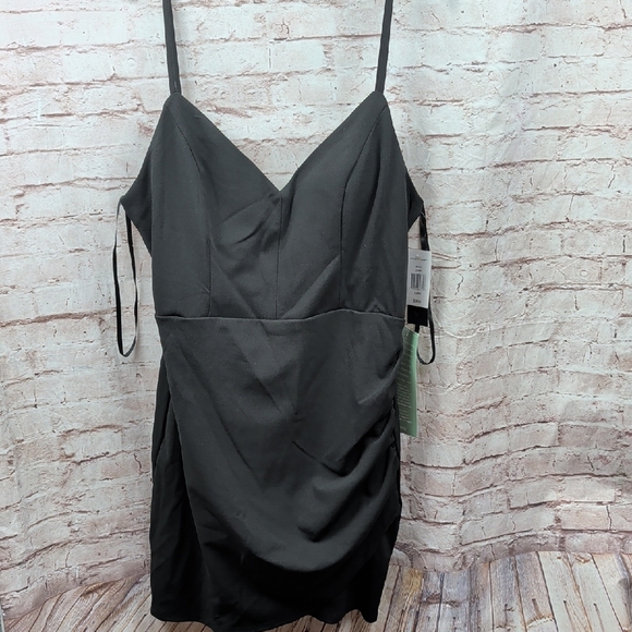 City Triangles Dresses & Skirts - Elegant Black Spaghetti Strap Dress City Triangles XL New Nwt